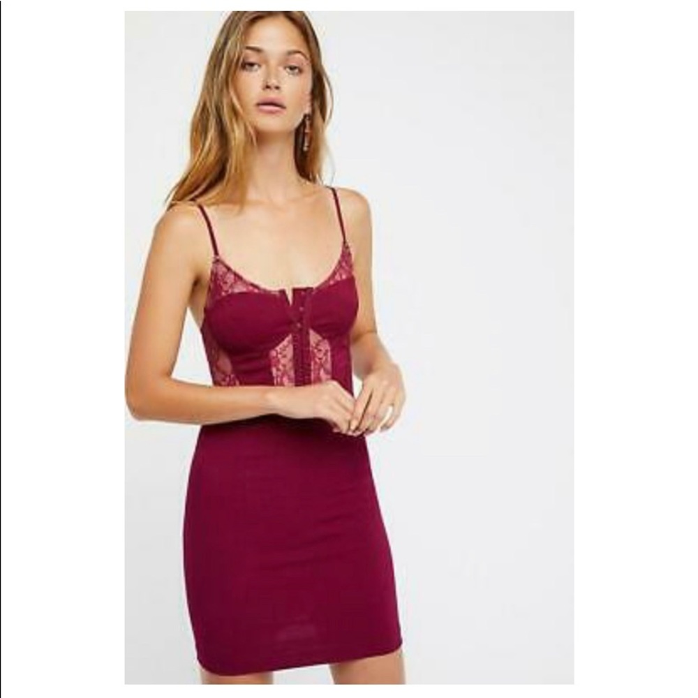 Free People Piece of Me BodyCon Mini Dress